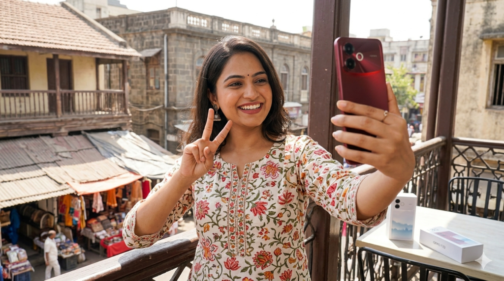 "Oppo F33 5G: 7000mAh बॅटरी आणि 50MP सेल्फी कॅमेरा; सॅमसंग-विवोची सुट्टी होणार?" 17757557711628002904236210379677